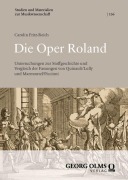 Cover-Bild zum Titel 'Die Oper Roland' von 'Carolin Fritz-Reich'