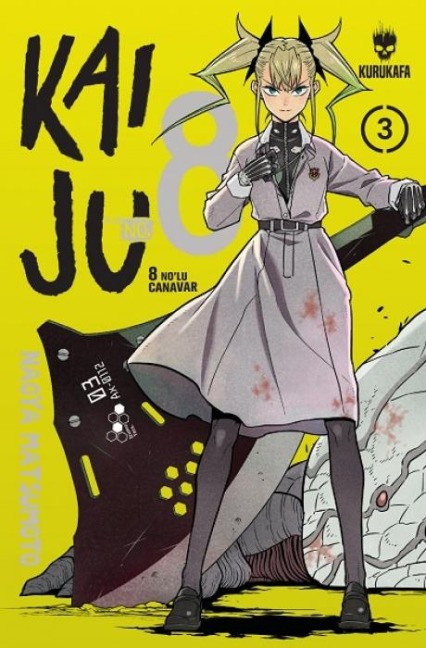 Kaiju No 8 - 8 Nolu Canavar 3 - Naoya Matsumoto