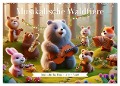 Musikalische Waldtiere (Wandkalender 2025 DIN A2 quer), CALVENDO Monatskalender - Paul Michalzik
