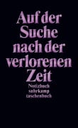 Cover-Bild zum Titel 'Notizbuch: Auf der Suche nach der verlorenen Zeit' von ''