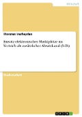 Cover-Bild zum Titel 'Einsatz elektronischer Marktplätze im Vertrieb als zusätzlicher Absatzkanal (b2b)' von 'Thorsten Verheyden'
