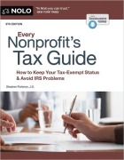 Cover-Bild zum Titel 'Every Nonprofit's Tax Guide' von 'Stephen Fishman'
