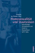 Cover-Bild zum Titel 'Homosexualität und Staatsräson' von ''