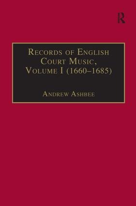 Records of English Court Music - 