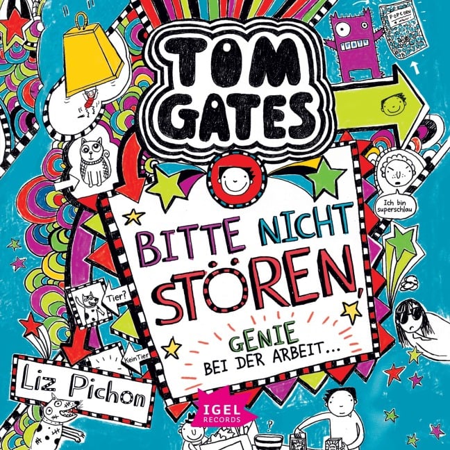 Tom Gates 8. Bitte nicht stören, Genie bei der Arbeit - Liz Pichon, Mark Flannery, Rudi Mika