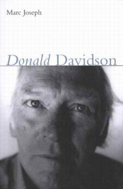 Donald Davidson - Marc A Joseph