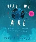 Cover-Bild zum Titel 'Here We Are' von 'Oliver Jeffers'
