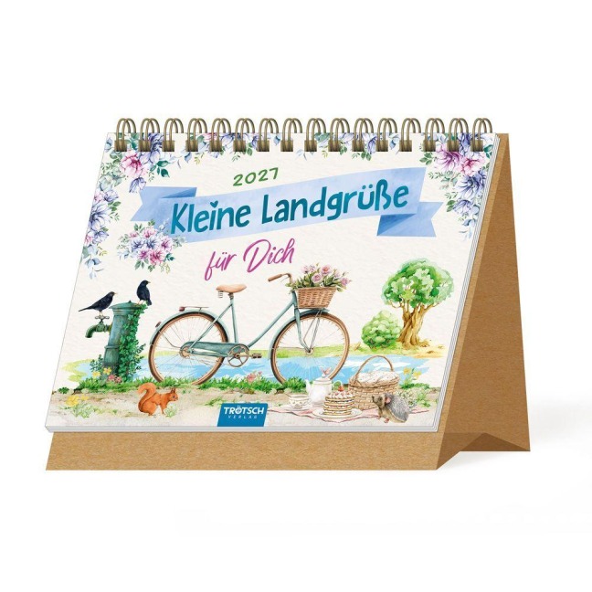 TRÖTSCH - Aufstellkalender Kleine Landgrüße 2027 - 