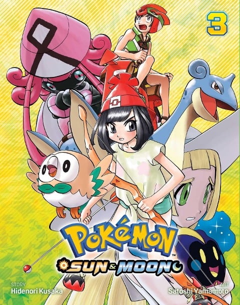 Pokémon: Sun & Moon, Vol. 3 - Hidenori Kusaka