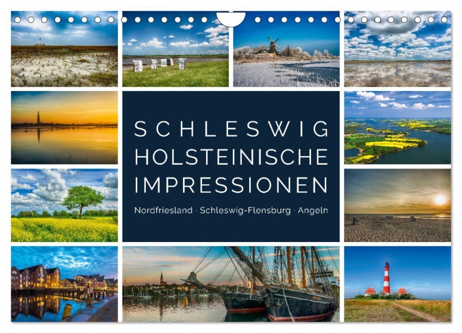 Schleswig-Holsteinische Impressionen (Wandkalender 2026 DIN A4 quer), CALVENDO Monatskalender - Susann Kuhr