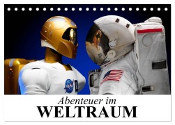 Cover-Bild zum Titel 'Abenteuer im Weltraum (Tischkalender 2026 DIN A5 quer), CALVENDO Monatskalender' von 'Elisabeth Stanzer'