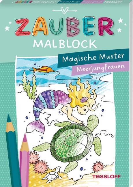 Zaubermalblock. Magische Muster. Meerjungfrauen - 