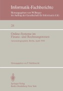Cover-Bild zum Titel 'Online-Systeme im Finanz- und Rechnungswesen' von ''