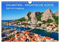 Cover-Bild zum Titel 'DALMATIEN - KROATISCHE KÜSTE - Split mit Umgebung (Wandkalender 2026 DIN A4 quer), CALVENDO Monatskalender' von 'Reinhard Balzerek'