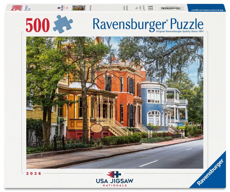 Erwachsenenpuzzle 500 Teile - Savannah, Georgia - 