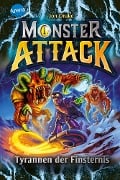 Cover-Bild zum Titel 'Monster Attack (4). Tyrannen der Finsternis' von 'Jon Drake'