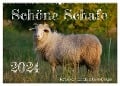 Schöne Schafe (Wandkalender 2024 DIN A2 quer), CALVENDO Monatskalender - Cordula Kelle-Dingel