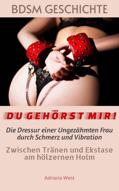 BDSM Geschichte: "DU GEHÖRST MIR!" Die Dressur einer Ungezähmten Frau durch Schmerz und Vibration - Adriana West