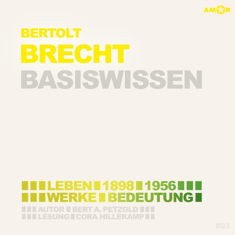 Bertolt Brecht (1898-1956) - Leben, Werk, Bedeutung - Basiswissen - Bert Alexander Petzold