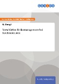 Cover-Bild zum Titel 'Verschärftes Risikomanagement bei Kreditinstituten' von 'G. Dengl'