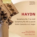 Sinfonien 7 & 83/Violinkonzert Hob VIIa:1 - H. /Handel & Haydn Society Christophers