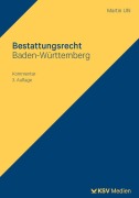 Cover-Bild zum Titel 'Bestattungsrecht Baden-Württemberg' von 'Martin Uhl'