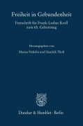 Cover-Bild zum Titel 'Freiheit in Gebundenheit' von ''