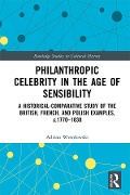Cover-Bild zum Titel 'Philanthropic Celebrity in the Age of Sensibility' von 'Adrian Wesolowski'