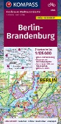 Cover-Bild zum Titel 'KOMPASS Großraum-Radtourenkarte 3703 Berlin-Brandenburg 1:125.000' von ''