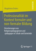 Cover-Bild zum Titel 'Professionalität im Kontext formaler und non-formaler Bildung' von 'Magdalena Endres'