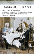 Cover-Bild zum Titel 'Untersuchung über die Deutlichkeit der Grundsätze der natürlichen Theologie und der Moral' von 'Immanuel Kant'