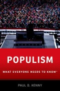 Cover-Bild zum Titel 'Populism' von 'Paul D Kenny'