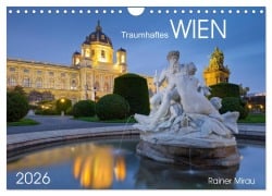 Cover-Bild zum Titel 'Traumhaftes Wien 2026 (Wandkalender 2026 DIN A4 quer), CALVENDO Monatskalender' von 'Rainer Mirau'