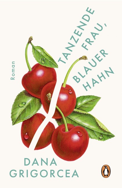 Tanzende Frau, blauer Hahn - Dana Grigorcea