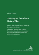 Cover-Bild zum Titel 'Striving for 'The Whole Duty of Man'' von 'Lauren Pfister'