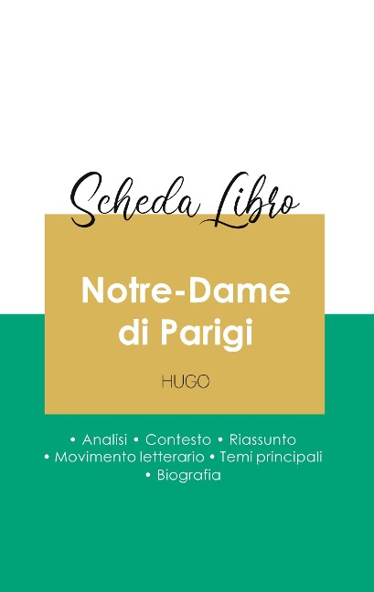 Scheda libro Notre-Dame di Parigi di Victor Hugo (analisi letteraria di riferimento e riassunto completo) - Victor Hugo
