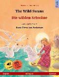 Cover-Bild zum Titel 'The Wild Swans - Die wilden Schwäne (English - German)' von 'Ulrich Renz'