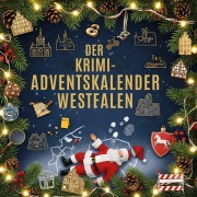 Cover-Bild zum Titel 'Der Krimi-Adventskalender Westfalen' von 'Samuel Hoffmann'