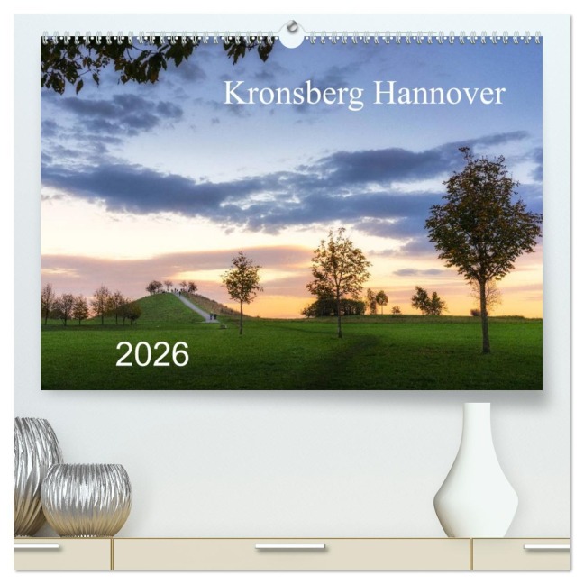 Kronsberg Hannover (hochwertiger Premium Wandkalender 2026 DIN A2 quer), Kunstdruck in Hochglanz - Kai Buddensiek