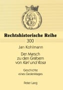 Cover-Bild zum Titel 'Der Marsch zu den Gräbern von 'Karl und Rosa'' von 'Jan Kohlmann'