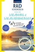 Cover-Bild zum Titel 'KOMPASS Radvergnügen rund um Salzburg & Salzkammergut' von 'Lisa Aigner'