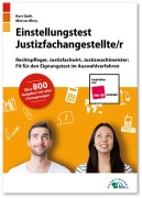 Cover-Bild zum Titel 'Einstellungstest Justizfachangestellter' von 'Kurt Guth, Marcus Mery'