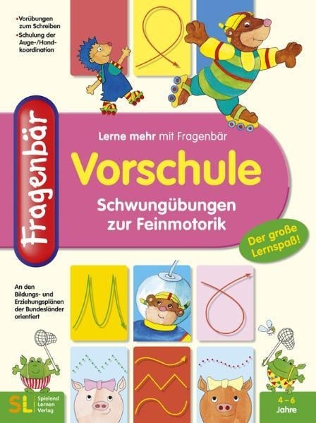 Vorschule. Schwungübungen zur Feinmotorik - 