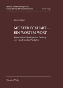 Cover-Bild zum Titel 'Meister Eckhart - ein Wort im Wort' von 'Sigrun Jäger'