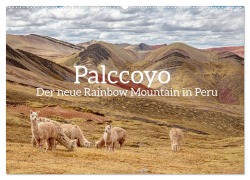 Cover-Bild zum Titel 'Palccoyo - Der neue Rainbow Mountain in Peru (Wandkalender 2026 DIN A2 quer), CALVENDO Monatskalender' von 'Inxtagenumdiewelt. de Inxtagenumdiewelt. de'