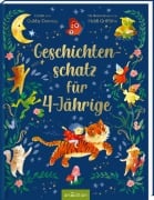 Cover-Bild zum Titel 'Geschichtenschatz für 4-Jährige' von 'Gabby Dawnay'