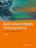Cover-Bild zum Titel 'Konstruktionsleitfaden Fertigungstechnik' von 'Heinrich Krahn, Michael Storz'