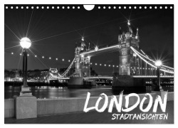 Cover-Bild zum Titel 'LONDON Stadtansichten (Wandkalender 2026 DIN A4 quer), CALVENDO Monatskalender' von 'Melanie Viola'