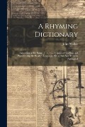 Cover-Bild zum Titel 'A Rhyming Dictionary' von 'John Walker'