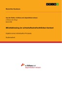Cover-Bild zum Titel 'Whistleblowing im wirtschaftsstrafrechtlichen Kontext' von 'Maximilian Nussbaum'